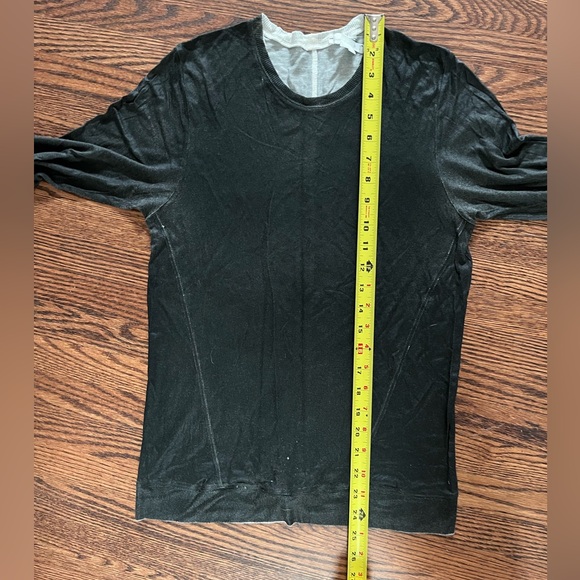 HELMUT LANG COATED LONG SLEEVE TEE - Picture 13 of 13